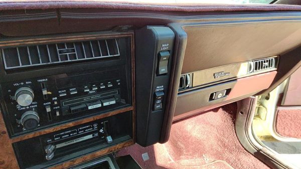 1982-1996 Buick Century Map Light Rear Defrost Switches With Trim Panel Oem Dash — photo 3