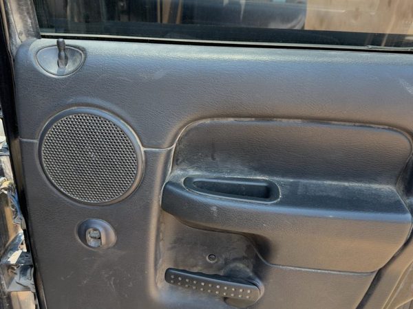 02-05 Ram 1500 Passenger Right Rear Door Trim Panel Switches Back Dark Gray V9Dv — photo 7