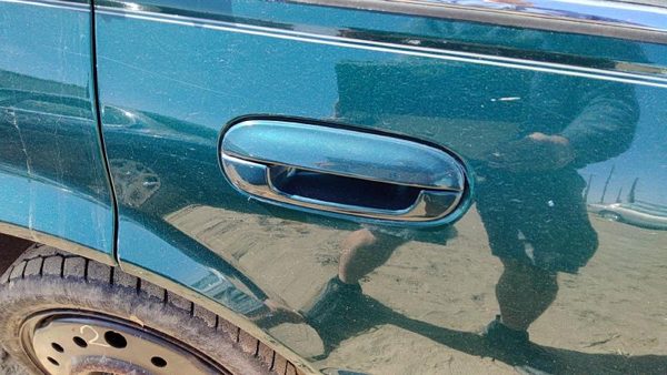 1998-04 Cadillac Seville Passenger Right Rear Outside Door Handle Oem Back Green — photo 2