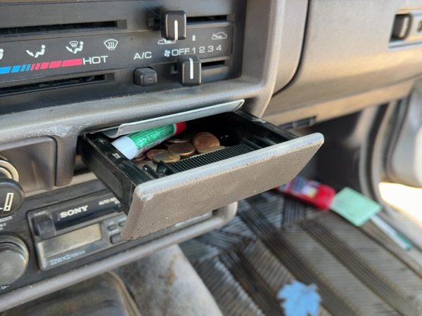 1989-1995 Isuzu Pup Ash Tray Assembly Oem Slide Out Dash Gray 8970004092 — photo 3