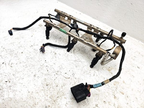 05-09 Chevy Equinox Complete Fuel Rail With Injectors Set With Harness Oem 3.4L — photo 7
