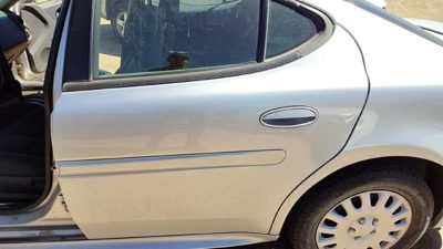 2004 Pontiac Grand Prix Rear Door LH Silver 12U