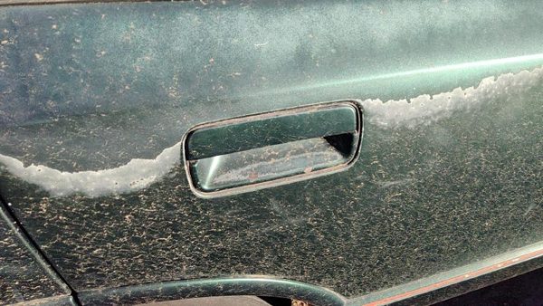 91-99 Olds 88 Passenger Right Rear Outside Door Handle Oem Back Green — photo 4