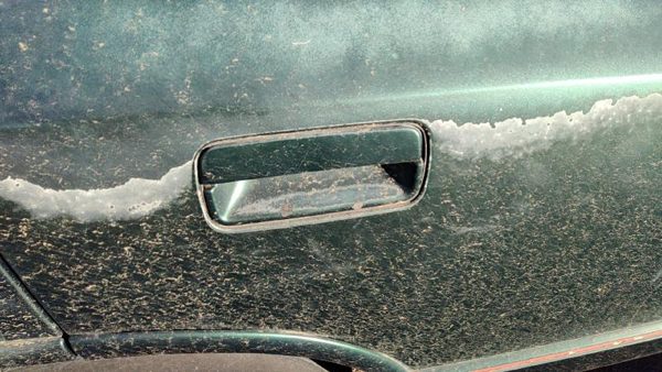 91-99 Olds 88 Passenger Right Rear Outside Door Handle Oem Back Green — photo 3