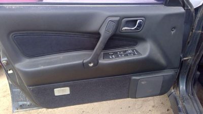 89-93 Mitsubishi Galant Vr-4 Driver Left Front Inside Door Trim Panel Only Black
