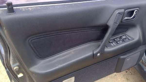 89-93 Mitsubishi Galant Vr-4 Driver Left Front Inside Door Trim Panel Only Black — photo 5