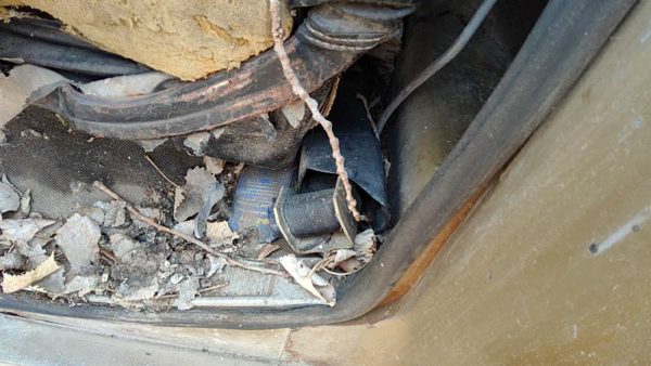 1967-1972 Ford F100 Driver Left Front Seat Belt Retractor Oem — photo 1