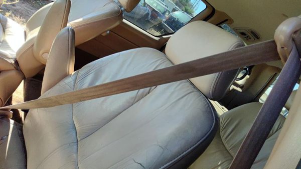 96-00 Town & Country Driver Left Front Seat Belt Retractor Oem Shoulder K5 Camel — photo 4