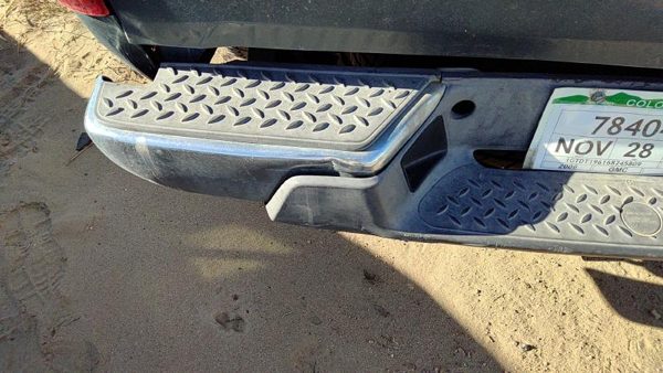 2004-2012 Gmc Canyon Rear Bumper With Mount Brackets Oem Back Step Dented Chrome — photo 7