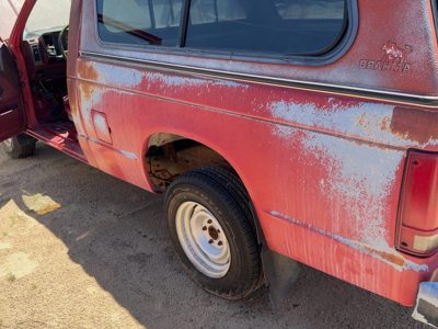 1990 Chevrolet S10 Pickup Box/bed Assembly Red