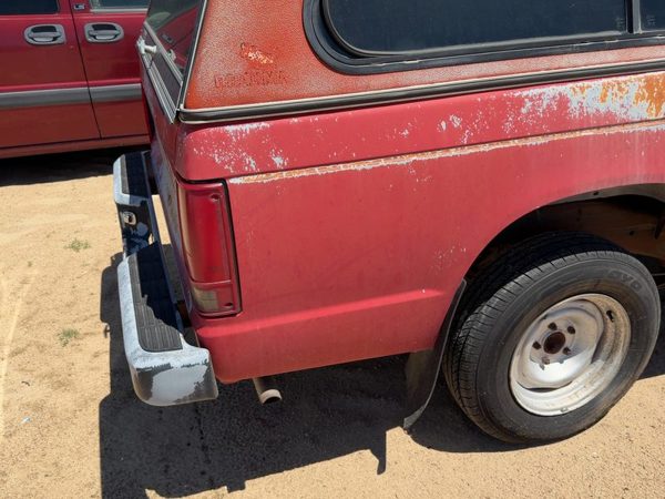 1990 Chevrolet S10 Pickup Box/bed Assembly Red — photo 6