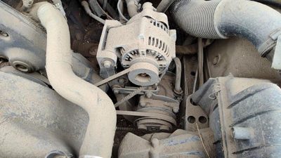 1985-1995 Volvo 740 Mount Bracket Set For Alternator Oem