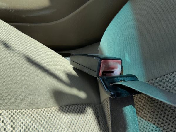 05-07 Ford Escape Driver Left Front Seat Belt Buckle Receiver Oem Bucket Tan Ah — photo 4