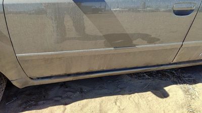1998-2004 Audi A6 Driver Left Front Moulding From Door Oem Trim Strip 3.0L Gold