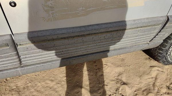 1994 Jeep Grand Cherokee Passenger Right Front Moulding From Door Oem Trim Strip — photo 3