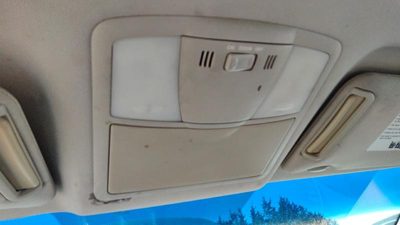 07-09 Nissan Altima Center Overhead Console Dome Light Map Lamp Cubby Blond C