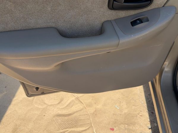 01-03 Elantra Driver Left Rear Door Trim Panel With Switches Back Cloth Gray Ze — photo 6