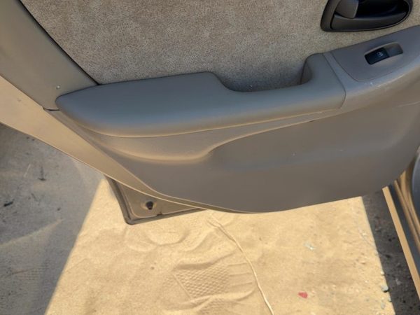 01-03 Elantra Driver Left Rear Door Trim Panel With Switches Back Cloth Gray Ze — photo 9