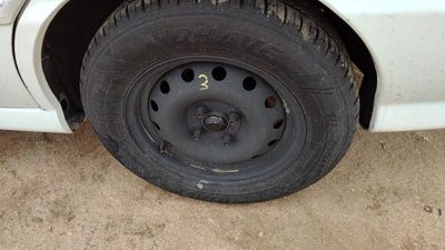 2000-2005 Kia Rio 14 Steel Wheel Oem Factory Rim #3 K9965g75540