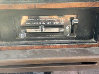 86-96 Buick Century Temperature Control Module In Dash Heater Ac Head Unit Oem
