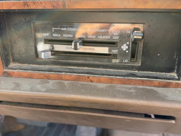 86-96 Buick Century Temperature Control Module In Dash Heater Ac Head Unit Oem — photo 2