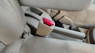 2006-2011 Chevy Hhr Passenger Right Front Seat Belt Buckle Receiver Oem Tan 32B