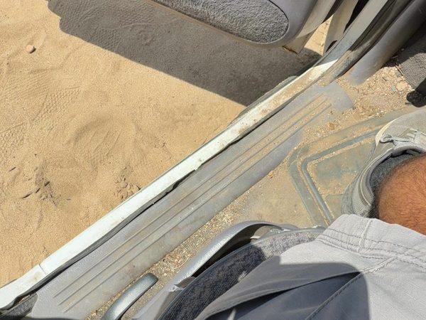 99 Town & Country Driver Left Lower Sill Step Moulding Trim Panel Oem Taupe All5 — photo 3