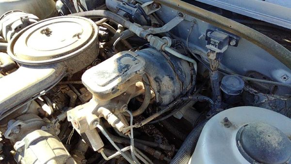 1985-1986 Pontiac Sunbird Power Brake Booster With Master Cylinder Pair Set Oem — photo 1