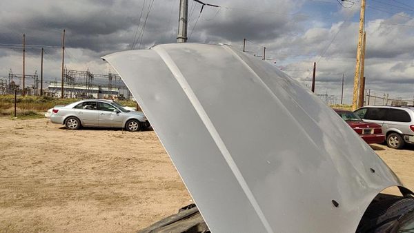 2003 Lincoln Aviator Hood Silver Jp Hail — photo 3