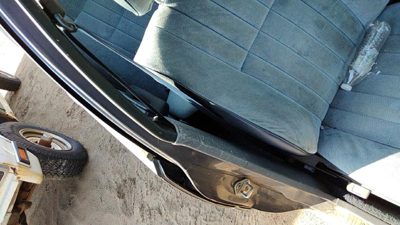 84-86 Toyota Camry Passenger Right Front Seat Belt Retractor Oem Shoulder Blue