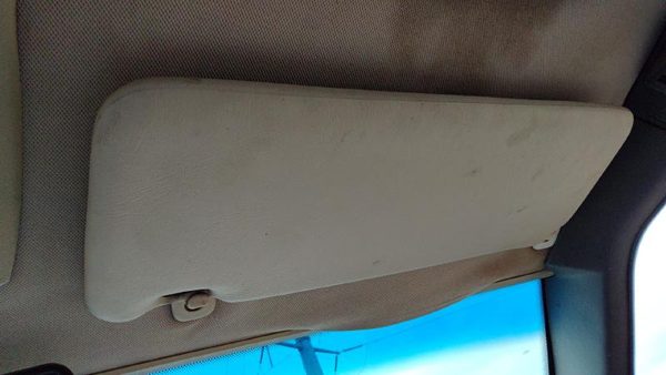 83-95 Volvo 740 Passenger Right Sun Visor Oem Gray — photo 2