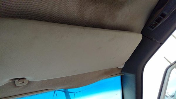 83-95 Volvo 740 Passenger Right Sun Visor Oem Gray — photo 3