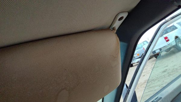 83-95 Volvo 740 Passenger Right Sun Visor Oem Gray — photo 5