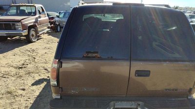 1994 Suburban 1500 Back Door Shell RH