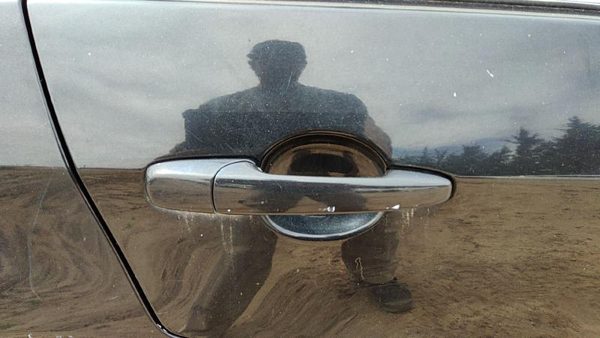 2006-2011 Ford Fusion Passenger Right Rear Outside Door Handle Oem Back Black Uh — photo 3