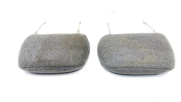1995 Ford F150 Rh Cloth Pair Left And Right Front Seat Head Rest Gray — photo 7