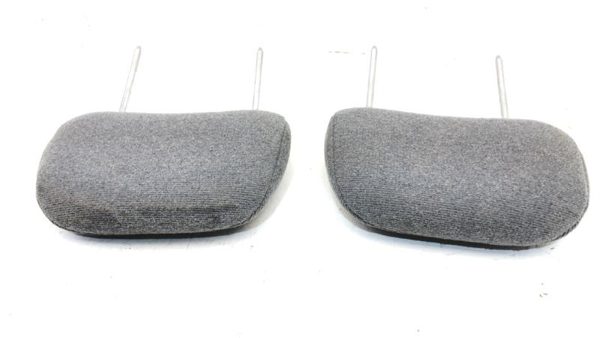 1995 Ford F150 Rh Cloth Pair Left And Right Front Seat Head Rest Gray — photo 4