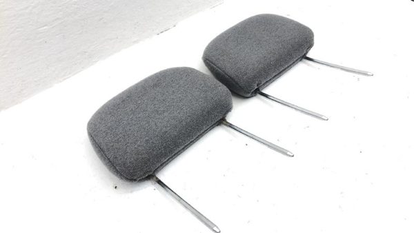 1995 Ford F150 Rh Cloth Pair Left And Right Front Seat Head Rest Gray — photo 2