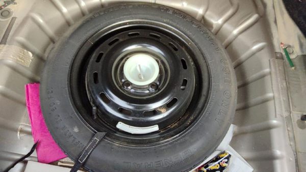1995-2000 Ford Contour Compact Spare Tire Oem Donut Wheel Mini F8rz1k007ja — photo 2