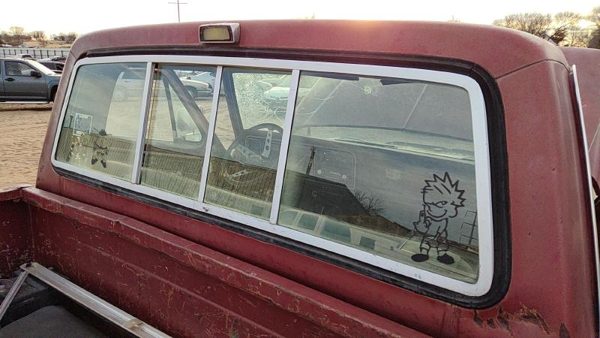 1975-1979 Ford F150 Back Glass Rear Window Oem Dt04590cl — photo 2