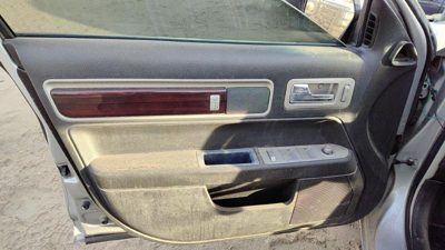 07-09 Lincoln Mkz Driver Left Front Door Trim Panel With Master Switch Black Mw