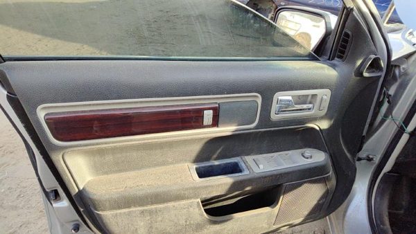 07-09 Lincoln Mkz Driver Left Front Door Trim Panel With Master Switch Black Mw — photo 2