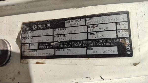 1984 Dodge Ram — vehicle photo 4