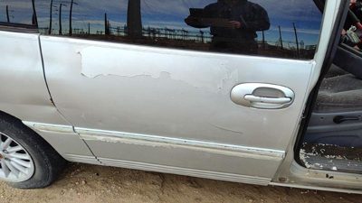 2000 Chrysler Town Rear Door RH Silver