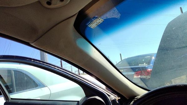 07 Pontiac Grand Prix Driver Left A Pillar Trim Windshield Post Panel Ebony 19B — photo 3