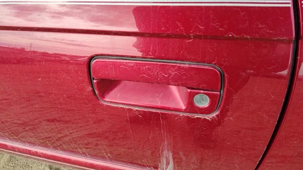 98-02 Cadillac Eldorado Driver Left Front Outside Door Handle Crimson Red 86U — photo 4