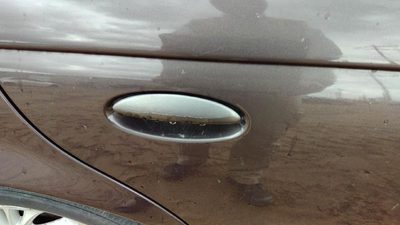 1996-2002 Saturn Sl2 Passenger Right Rear Outside Door Handle Oem Back Gray