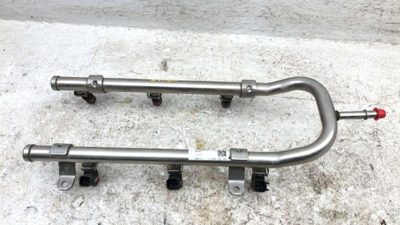 2008-2012 Ford Taurus Complete Fuel Rail With Injectors Set Loaded Oem 3.5L