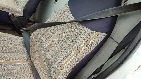 1996 Ford Van E250 Driver Left Front Seat Belt Retractor Oem Shoulder Gray — photo 1