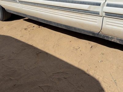 1994 Lincoln Town Car Passenger Right Lower Rocker Panel Moulding Side Skirt Oem